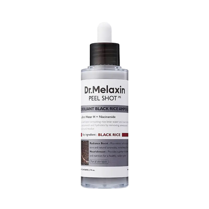 Dr.Melaxin Peel Shot Ampoule Duo (white+black）